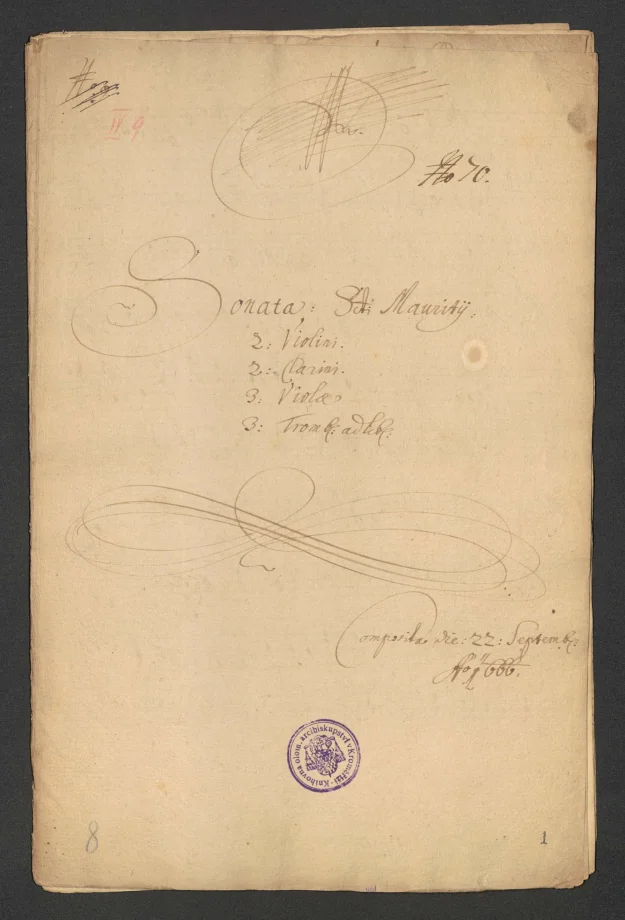Sonata S[an]cti Mauritii