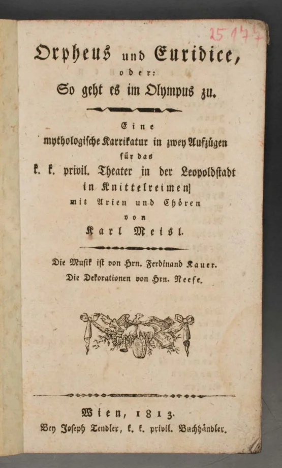 Orpheus und Euridice