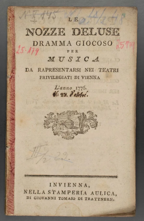 Le Nozze deluse