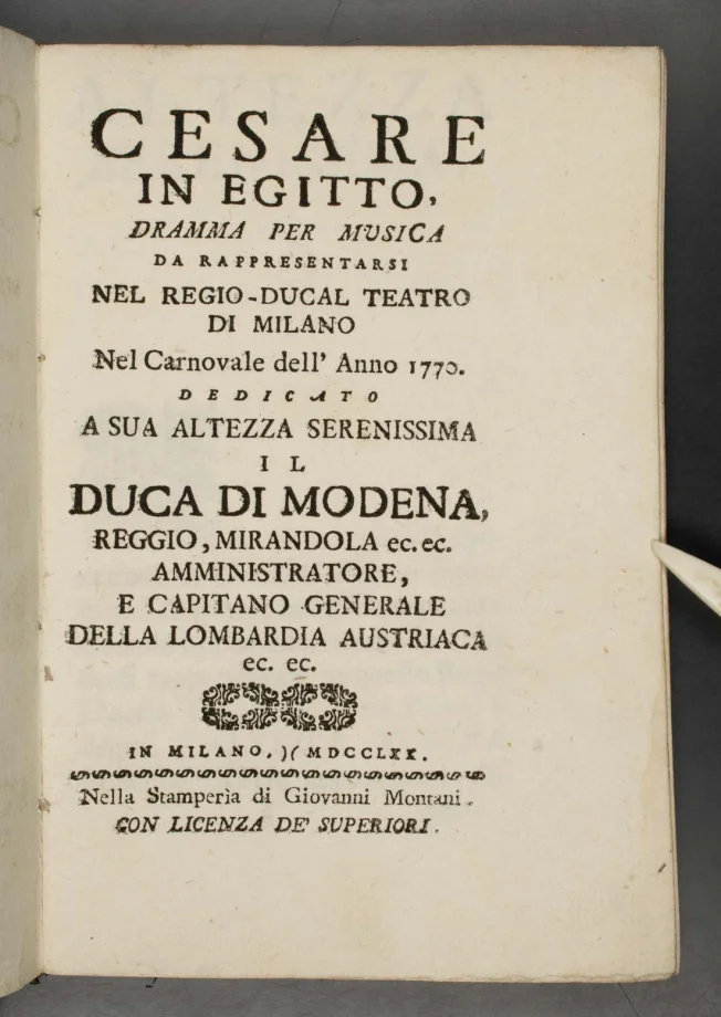 Cesare in Egitto
