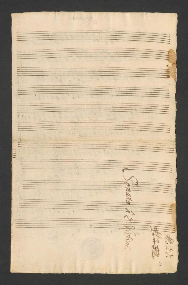Sonata a 2 Violini 