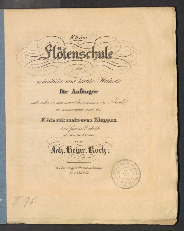 Kleine Flötenschule