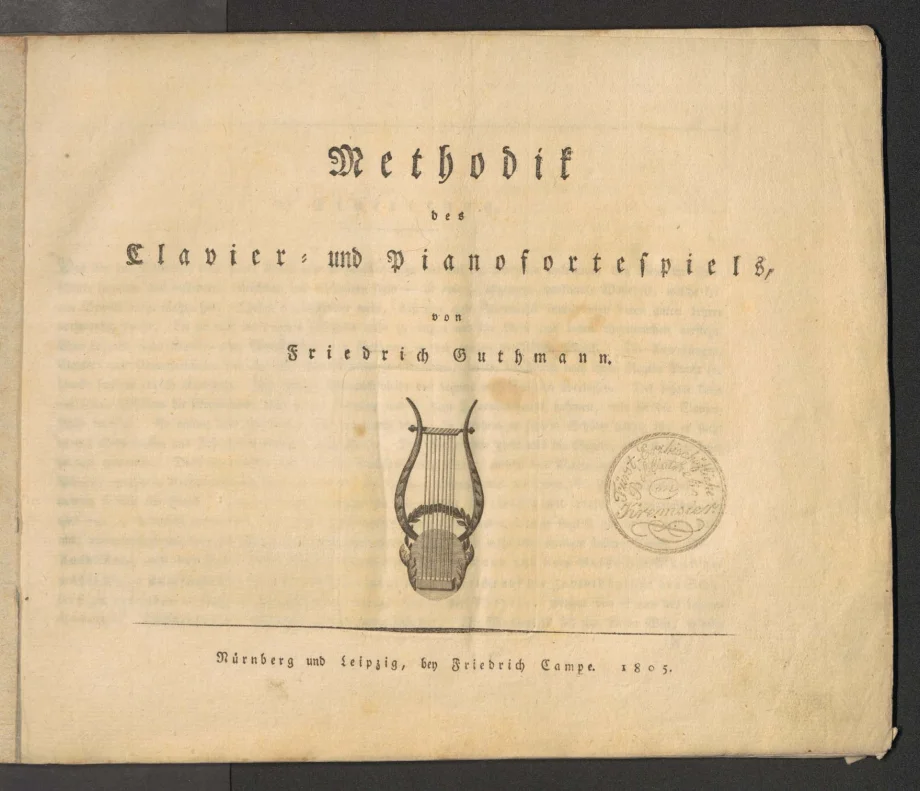 Methodik des Clavier- und Pianofortespiels 