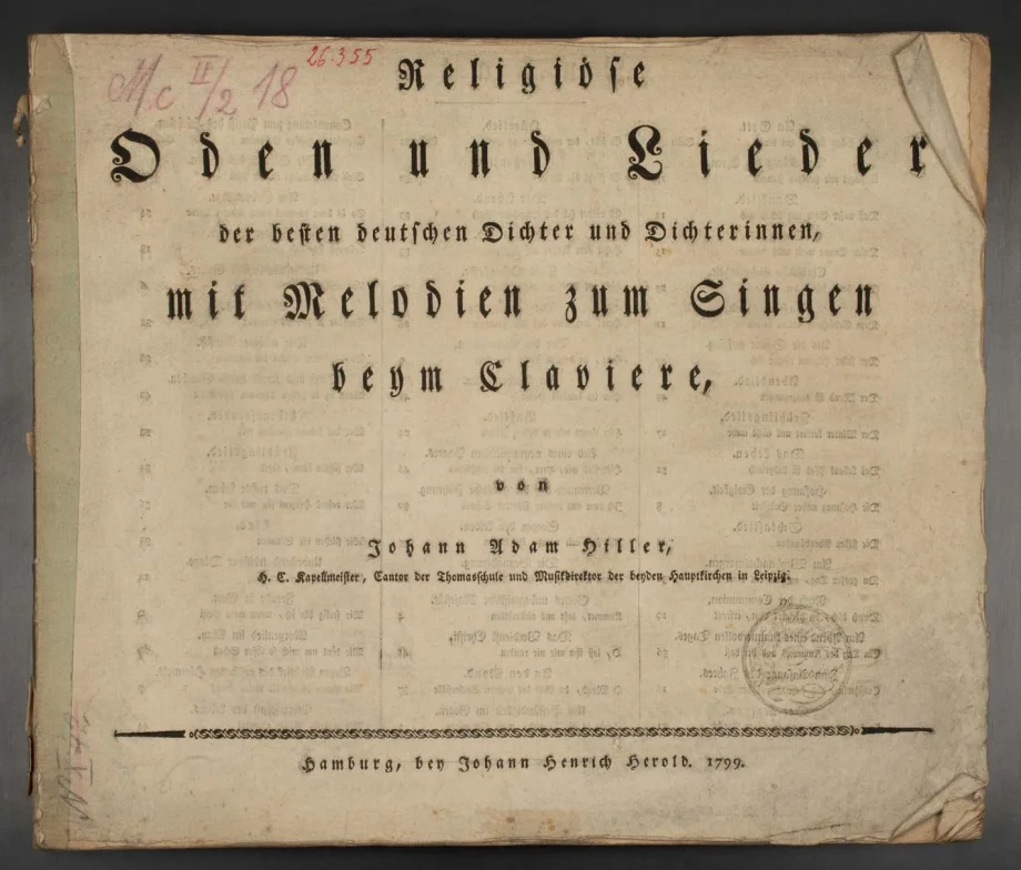 Religiöse Oden und Lieder der besten deutschen Dichter und Dichterinnen