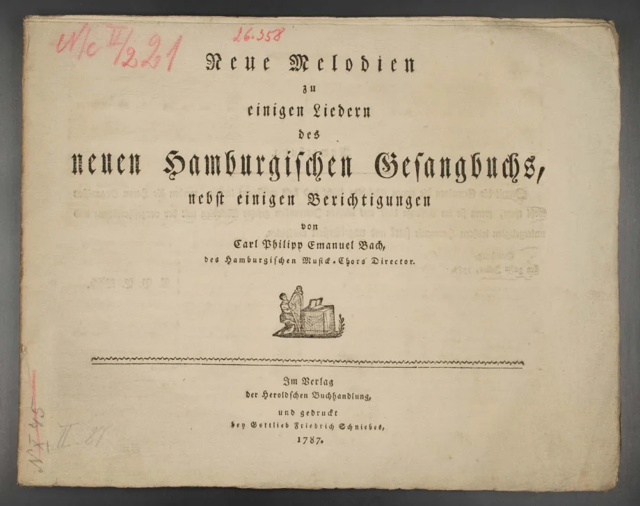 Neue Melodien zu einigen Liedern des neuen Hamburgischen Gesangbuchs