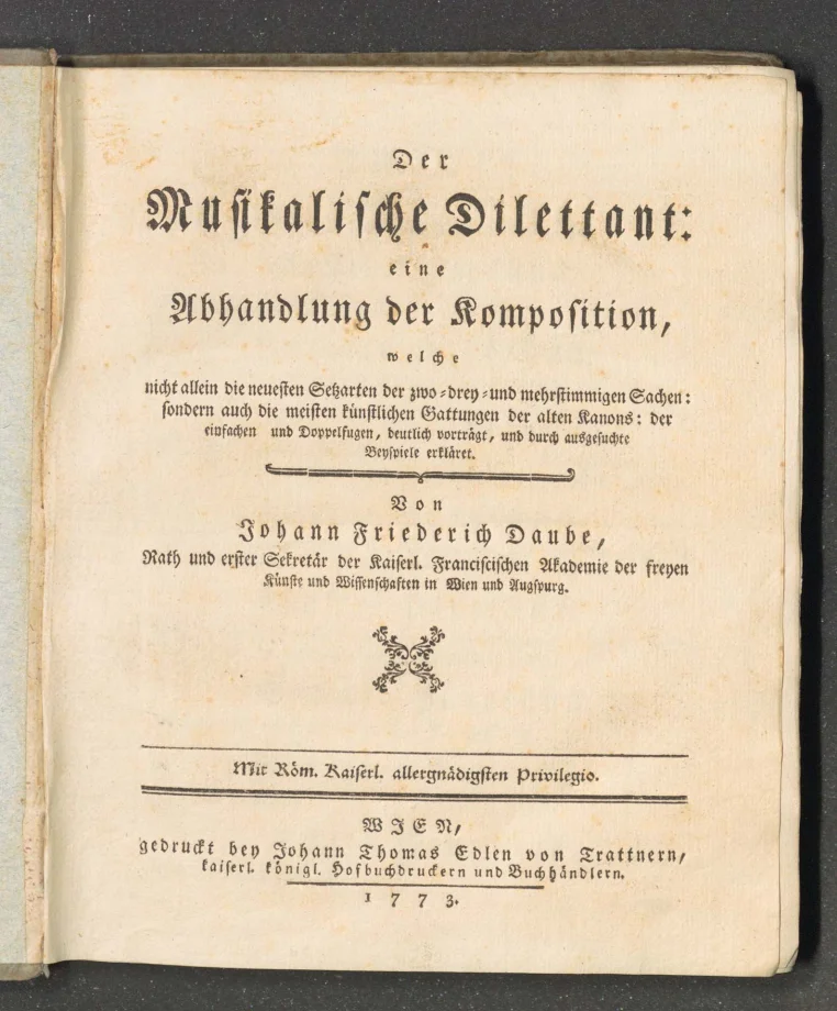 Der Musikalische Dilettant