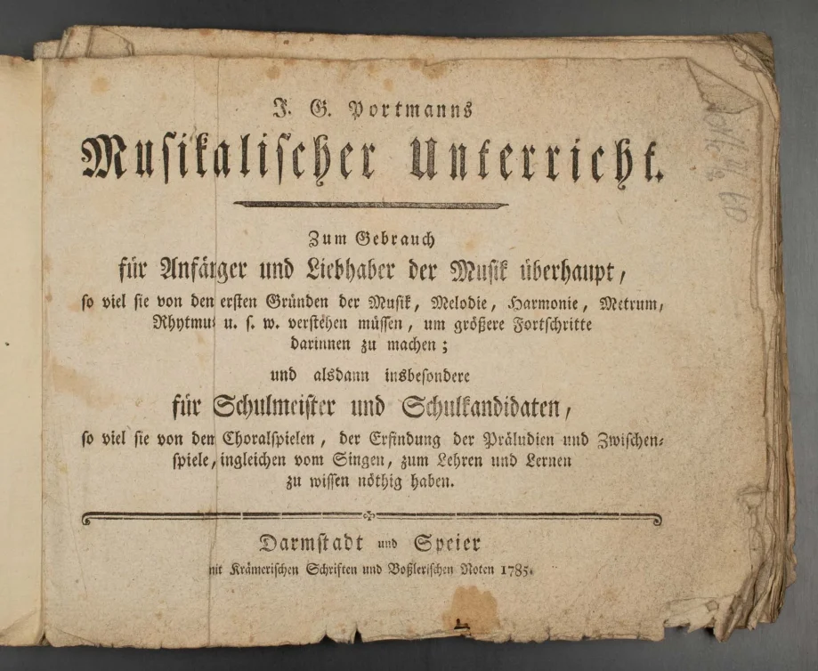 Musikalischer Unterricht