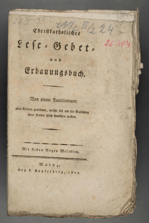 Christkatholisches Lese-Gebet- und Erbauungsbuch