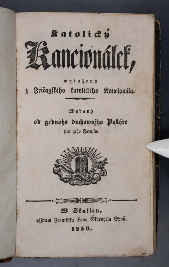 Katolický Kancionálek, wytažený z Fričagského katolického Kancionála
