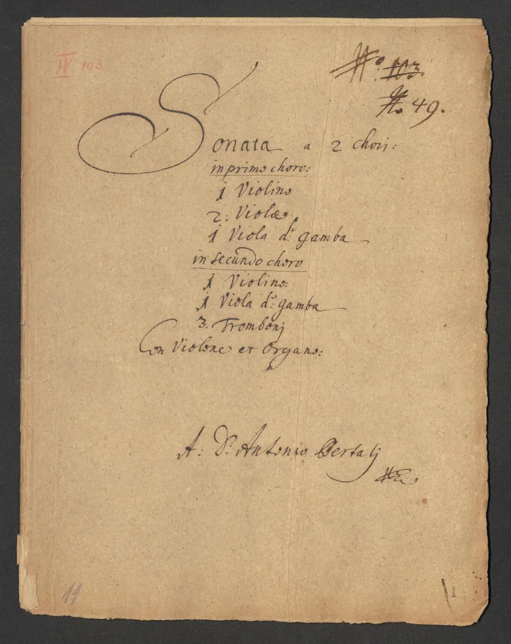 Sonata a 2 chori