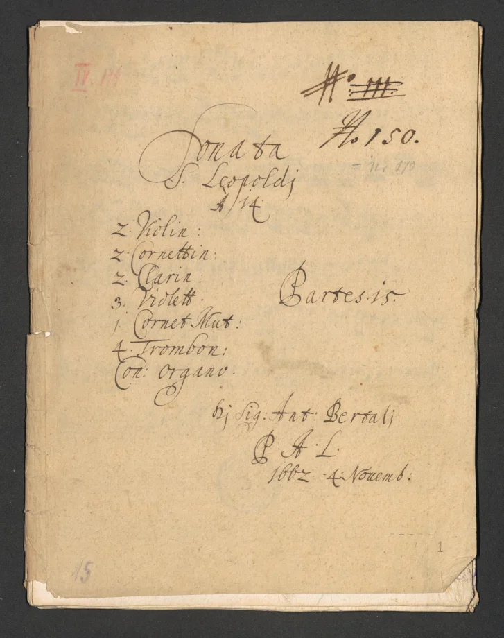 Sonata S. Leopoldi a 14 