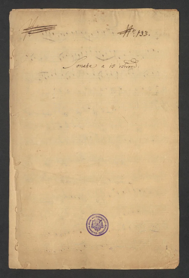 Sonata a 13 instrom[enti]