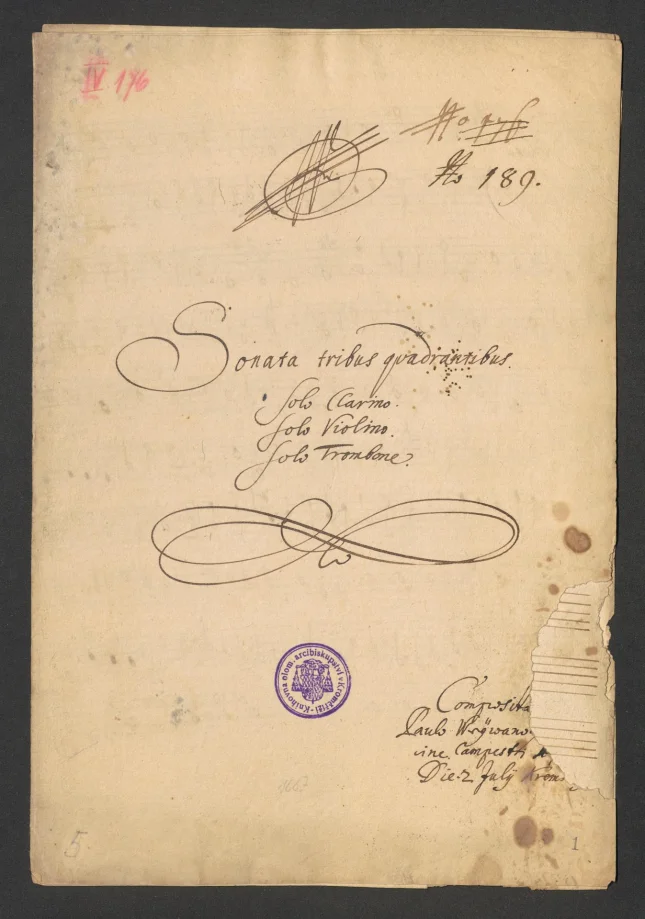 Sonata tribus quadrantibus