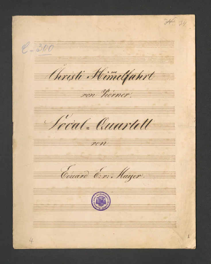 Christi Himmelfahrt von Körner