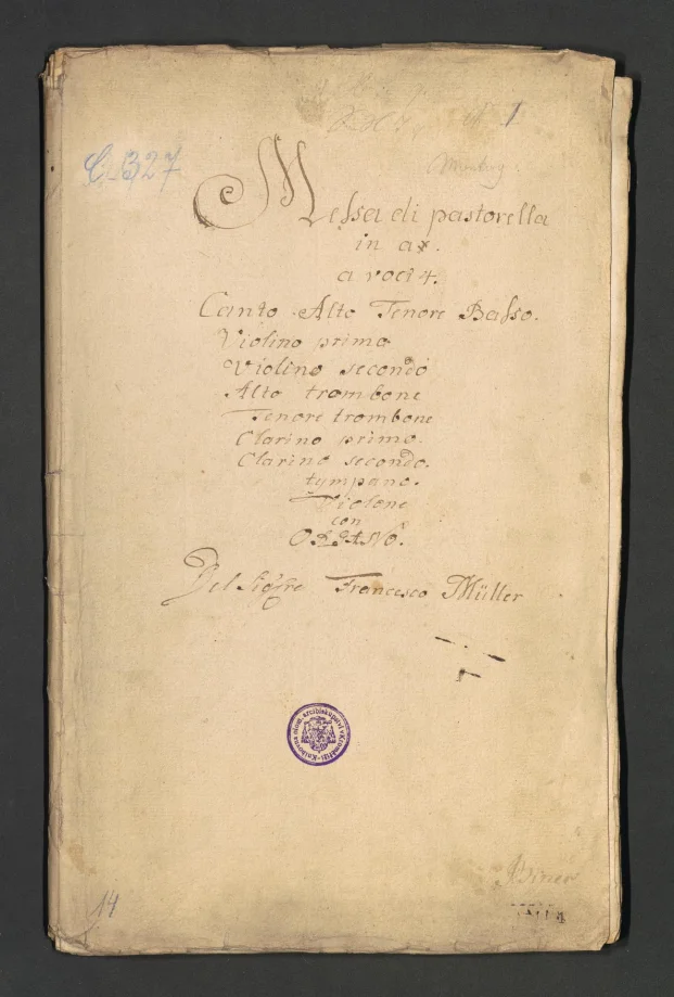Messa di pastorela in A