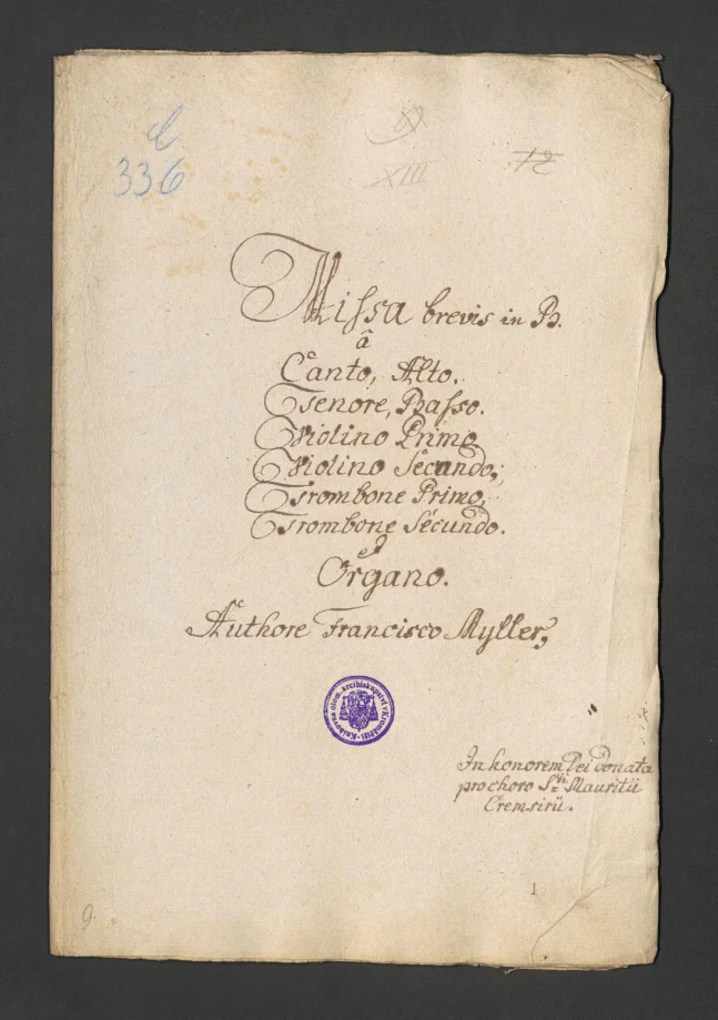 Missa brevis in B