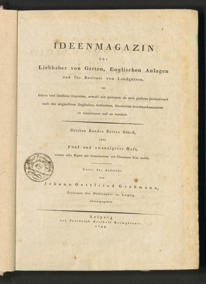 IDEENMAGAZIN für Liebhaber von Gärten, Englischen Anlagen und für Besitzer von Landgütern