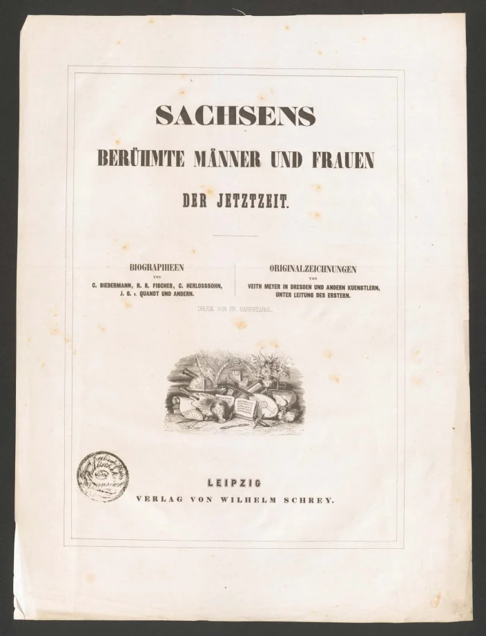 SACHSENS BERUEHMTE MAENNER UND FRAUEN DER JETZTZEIT.