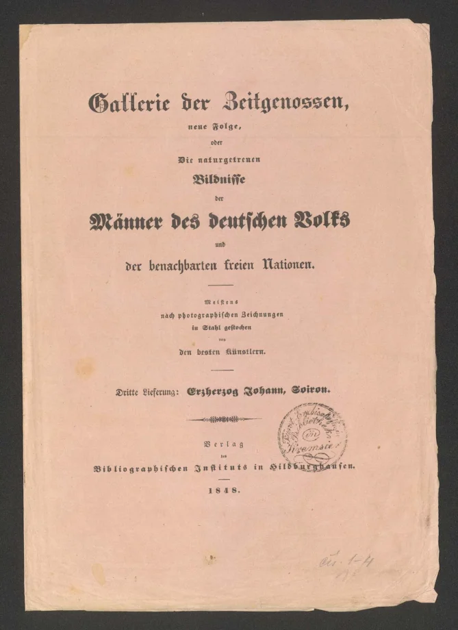 Gallerie der Zeitgenossen