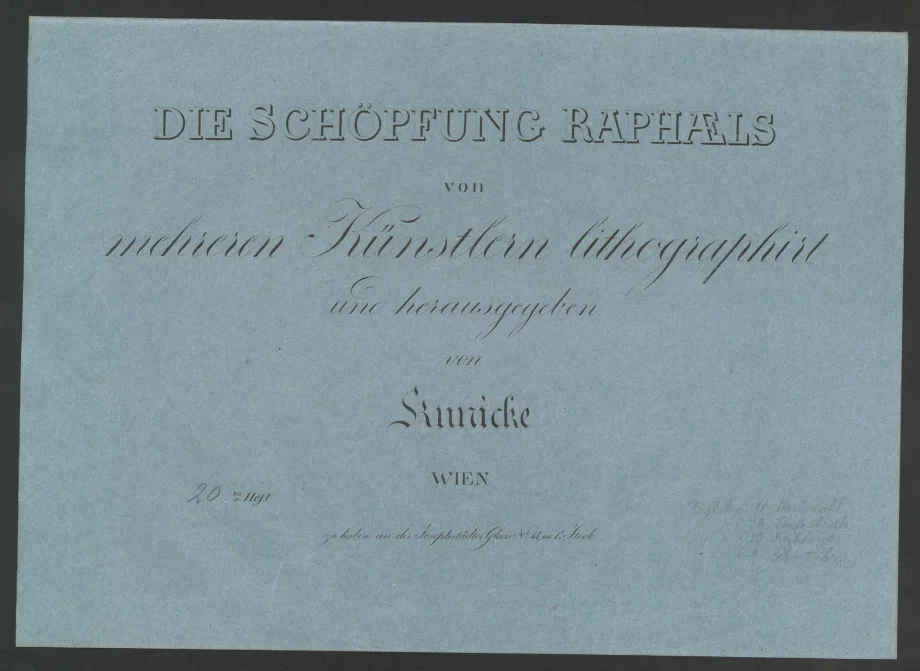 DIE SCHÖPFUNG RAPHAELS