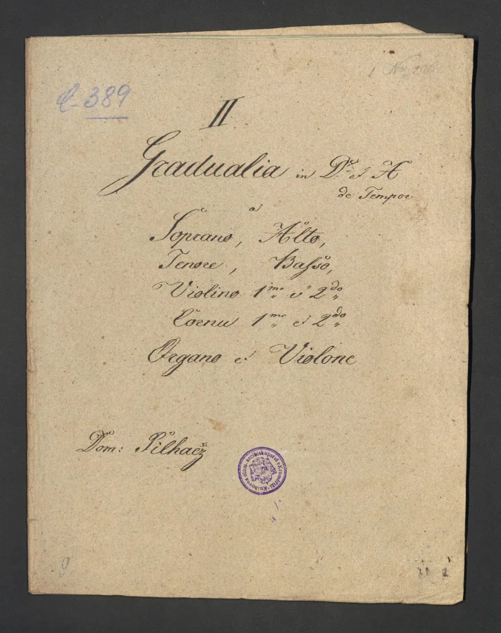 II. Gradualia in D et A