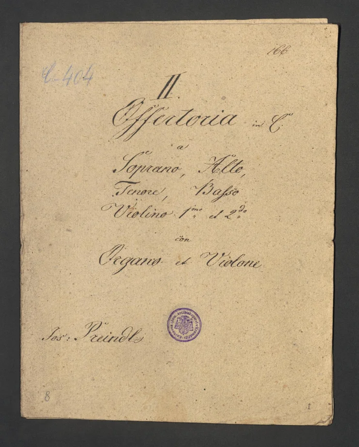 II Offertoria in C