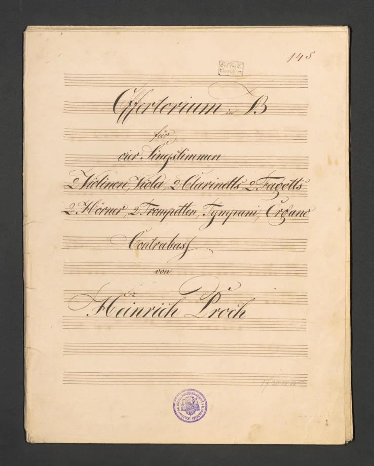 Offertorium in B