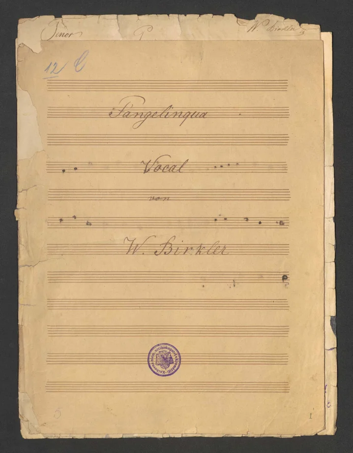 Mottetum I Ecce Sacerdos (von Rampis)