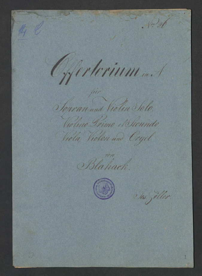 Offertorium in A