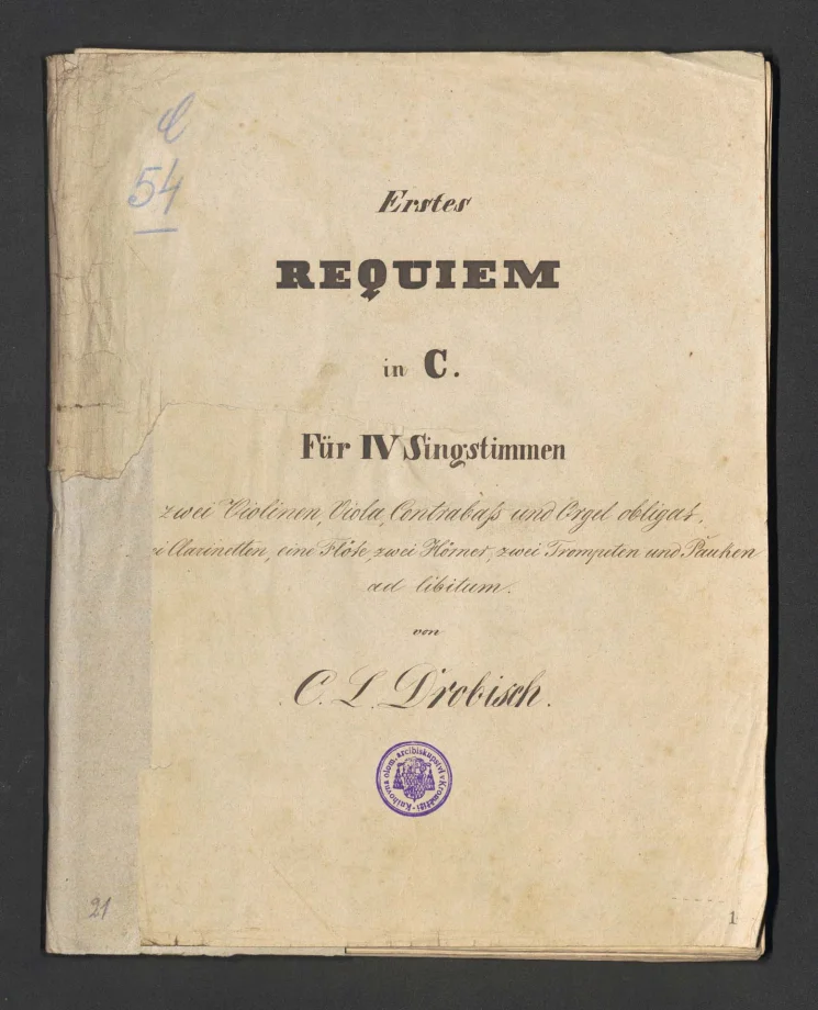 Erstes Requiem in C