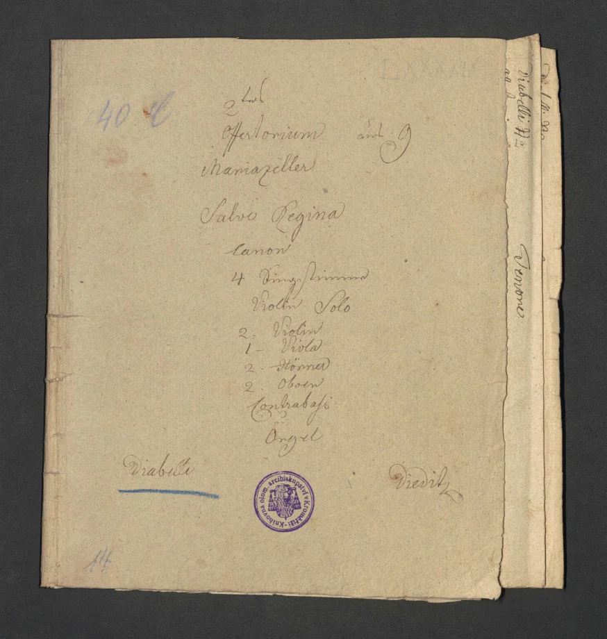 Offertorium No. 2 aus G. Marianzeller Salve Regina