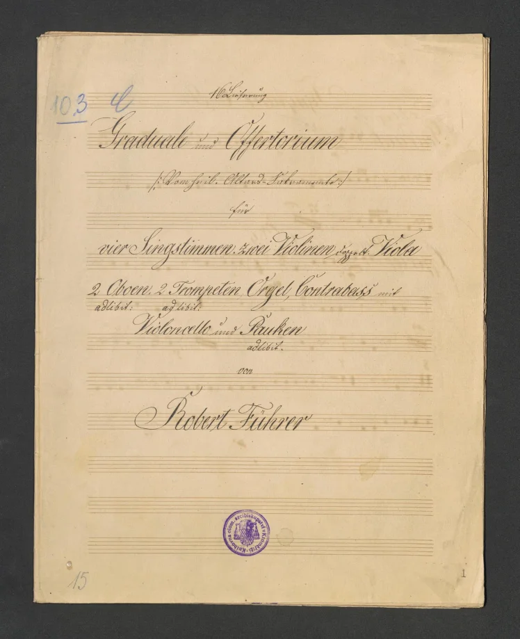 Graduale und Offertorium