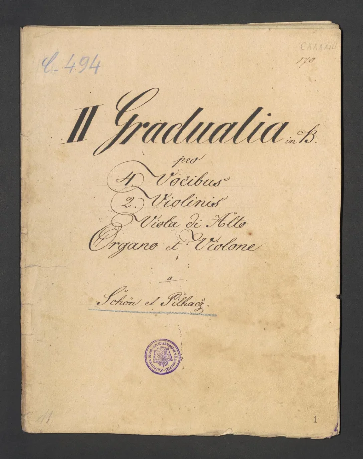II Gradualia in B