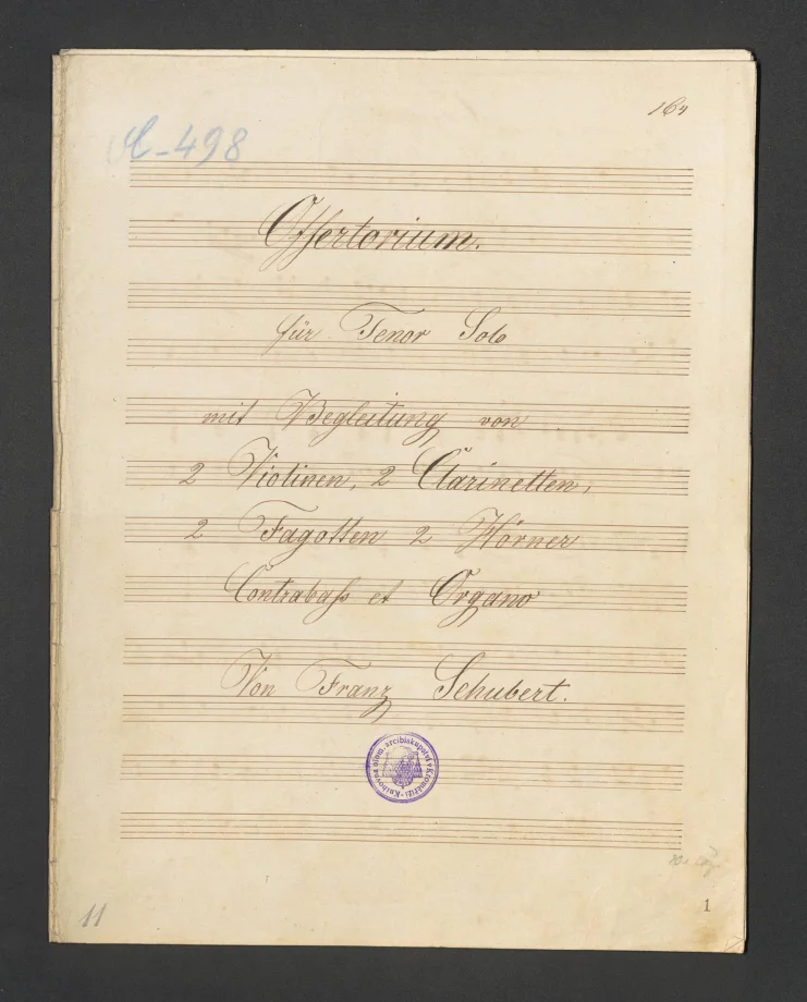 Offertorium für Tenor Solo