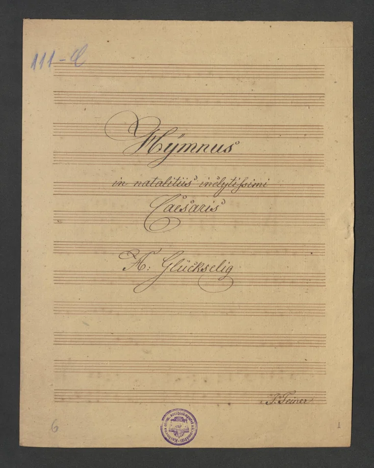 Hymnus in Natalitis inclytissimi Caesaris
