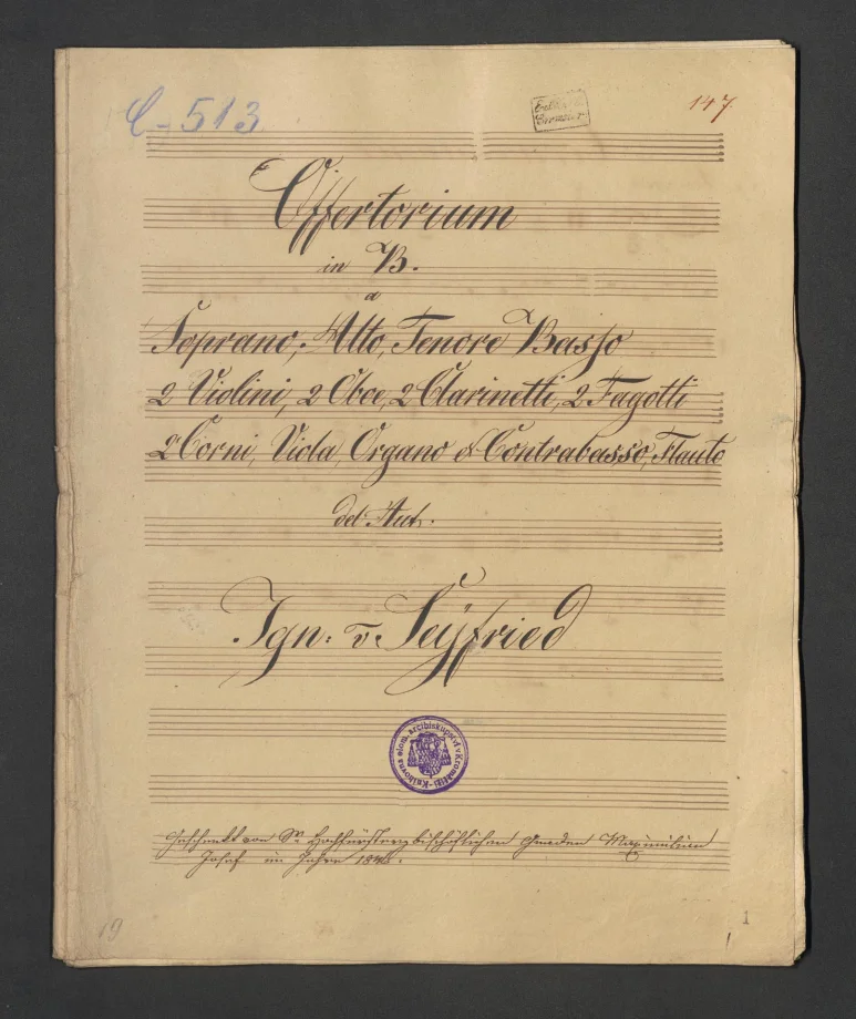 Offertorium in B