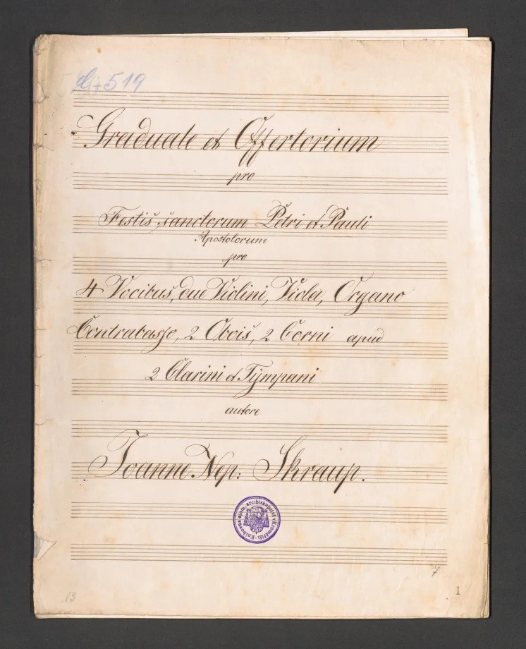 Graduale et Offertorium. Festis sanctorum Petri