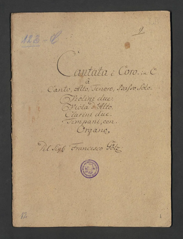 Cantata e Coro in C