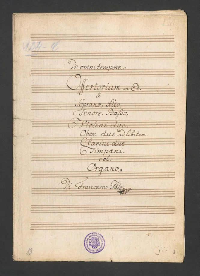 De omni Tempore Offertorium in Es