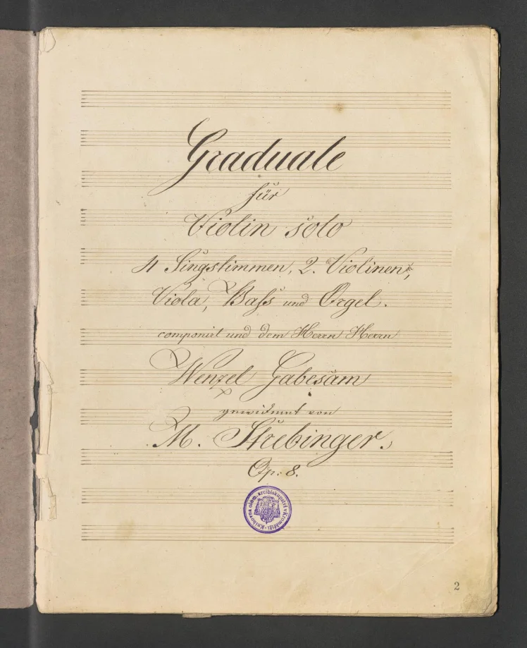 Graduale. Op. 8