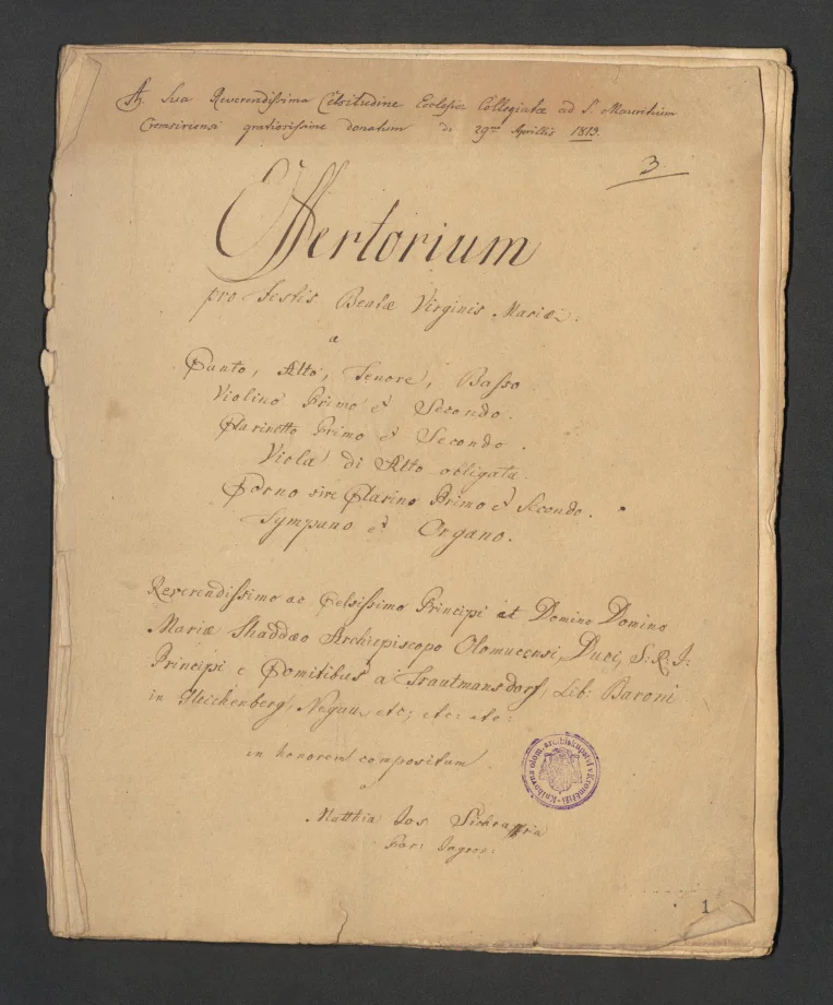 Offertorium pro Festis B.V.M