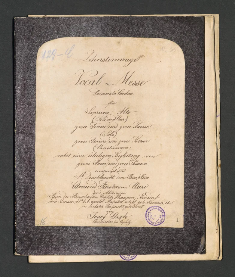 Zehnstimmige Vocal Messe De sancta Caecilia