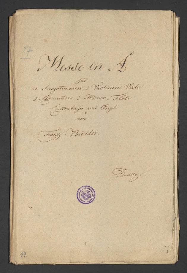 Messe in A