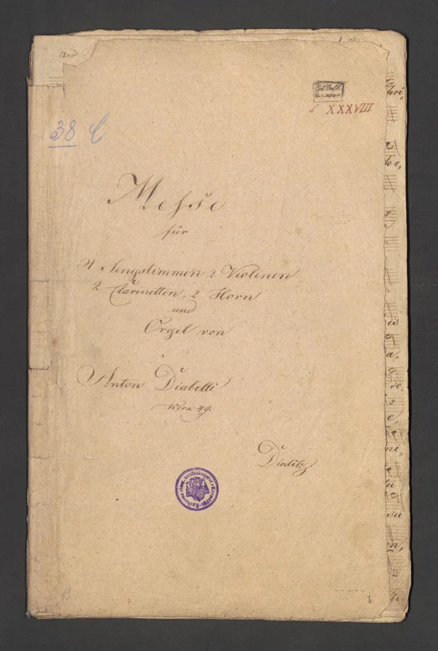 Messe für 4 Singstimmen op. 49