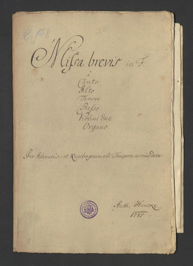 Missa brevis in F