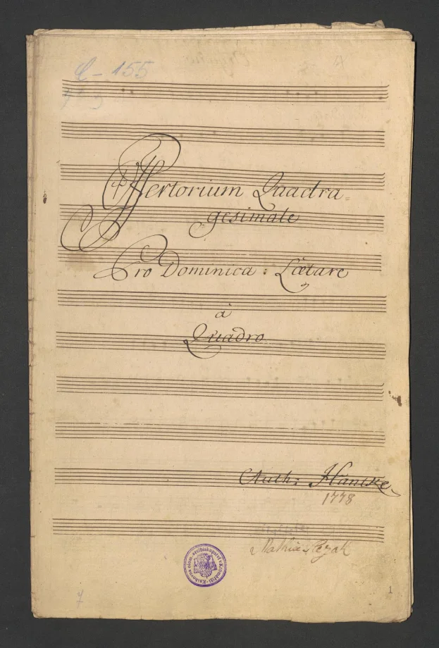 Offertorium quadra gesimale