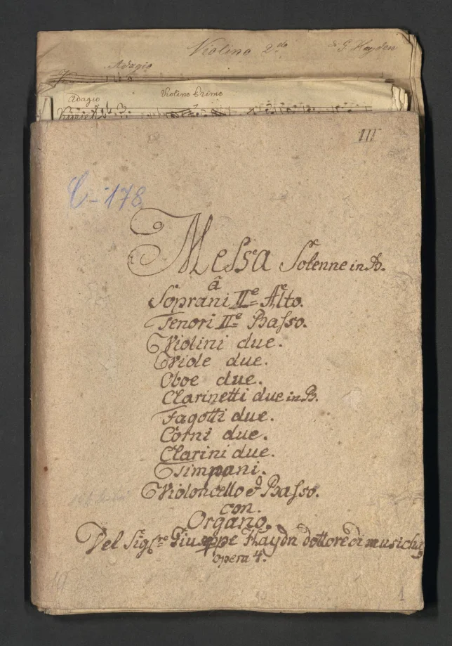 Messa Solenne in B op. 4