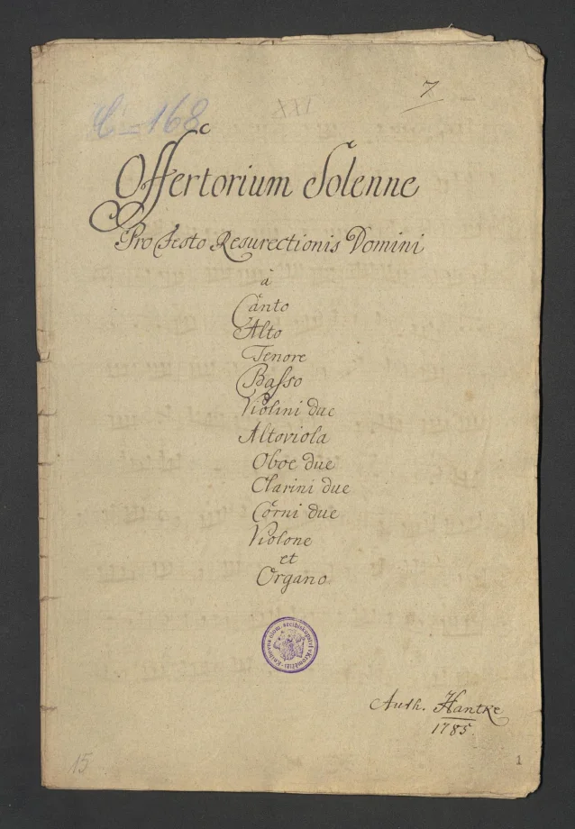 Offertorium Solenne. Pro festo Resurectionis Domini