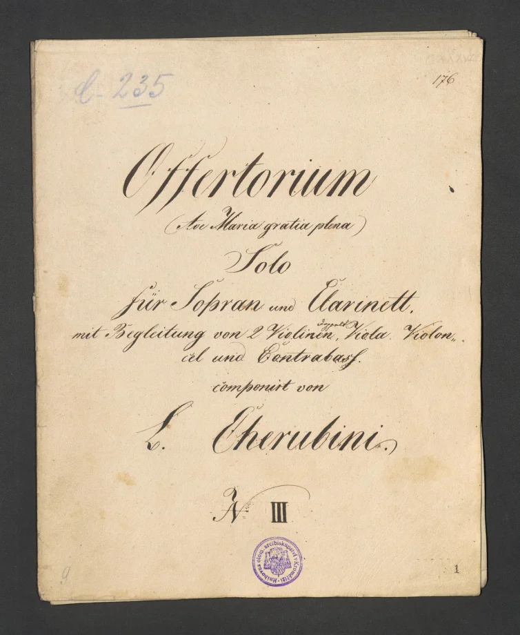 Offertorium (Ave Maria, gratia plena) No.III