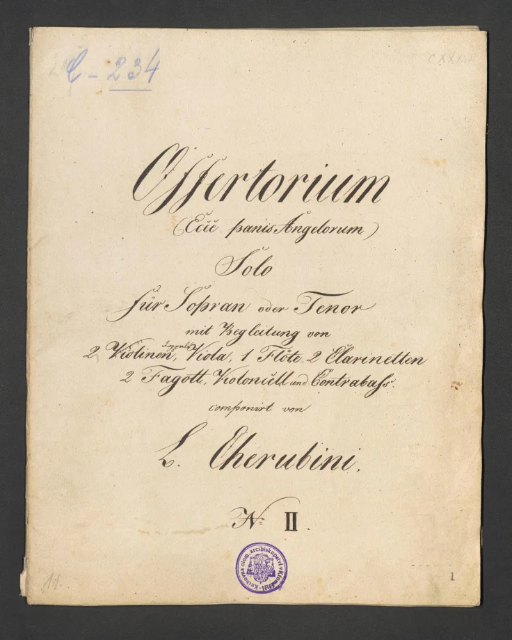 Offertorium (Ecce panis Angelorum) No.II